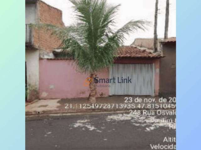 Casa com 3 quartos à venda na Rua Osvaldo de Souza, 257, Jardim Heitor Rigon, Ribeirão Preto, 90 m2 por R$ 131.648