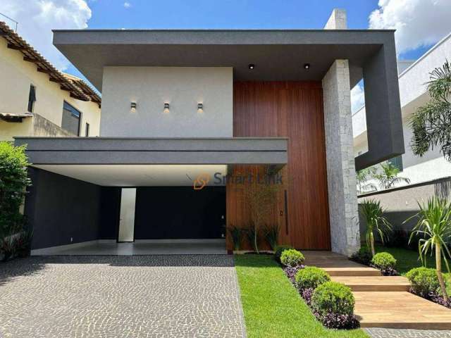 Sobrado com 4 dormitórios à venda, 290 m² por R$ 3.200.000,00 - Jardins Madri - Goiânia/GO