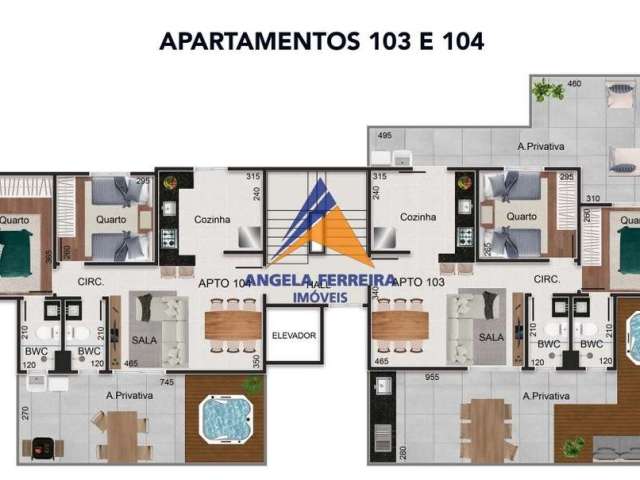 Apartamento com 2 quartos à venda na Santa Alexandrina, 520, Milionários, Belo Horizonte por R$ 470.000