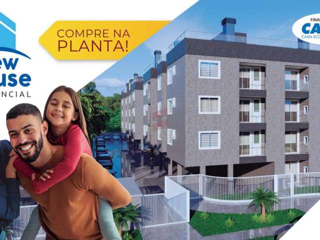 Apartamento com 2 quartos à venda na Rua Aluísio Azevedo, 948, Vargem Grande, Pinhais, 50 m2 por R$ 271.940