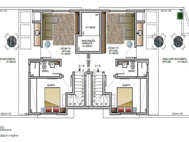 Apartamento com 3 quartos à venda na Ana Lúcia, Sabará  por R$ 615.000