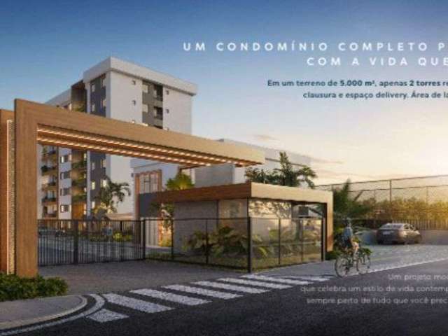 Lançamento de apartamento,2 quartos suíte,fino acabamento,55m2,buraquinho,lauro de freitas-ba