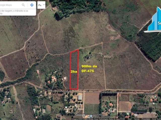 Terreno de 20.000m² - próximo a df-475 - ponte alta