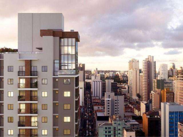 Apartamento com 1 dormitório à venda, 29 m² por R$ 370.000,00 - Centro - Curitiba/PR