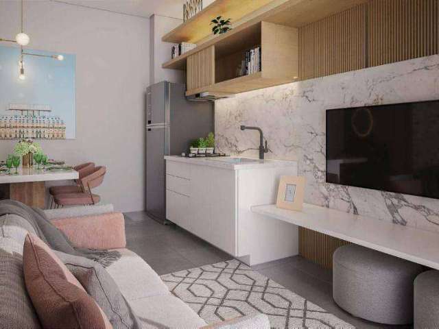 Apartamento com 2 dormitórios à venda, 50 m² por R$ 454.750,00 - Água Verde - Curitiba/PR