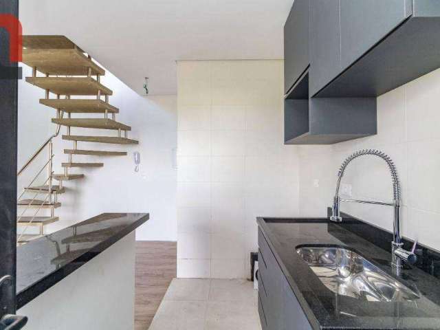 Cobertura com 1 dormitório, 100 m² - venda por R$ 690.000 ou aluguel por R$ 3.500/mês - Ecoville - Curitiba/PR