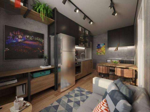 Apartamento com 1 dormitório à venda, 24 m² por R$ 260.000,00 - Centro - Curitiba/PR