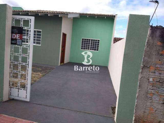 Casa com 3 dormitórios à venda, 67 m² por R$ 220.000,00 - Jardim Nova Esperança - Londrina/PR