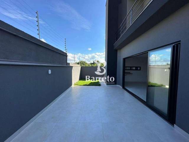 Sobrado com 3 dormitórios para alugar, 250 m² por R$ 5.320,00/mês - Parque Tauá - Cond. Araçari - Londrina/PR