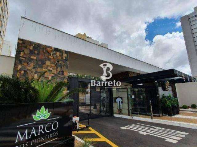 Apartamento com 2 dormitórios à venda, 65 m² por R$ 290.000 - Condomínio Marco dos Pioneiros - Londrina/PR