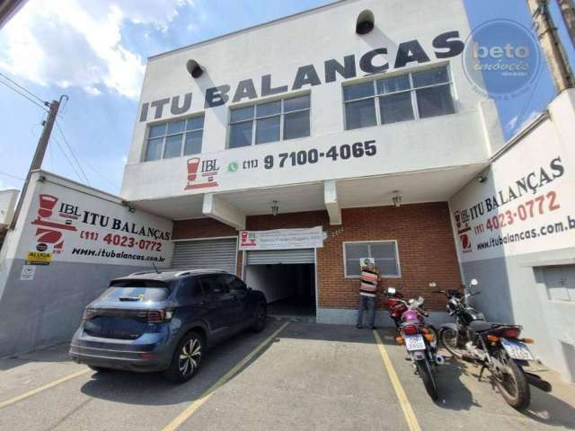 Barracão para locação na Avenida Caetano Rugieri - Itu/SP