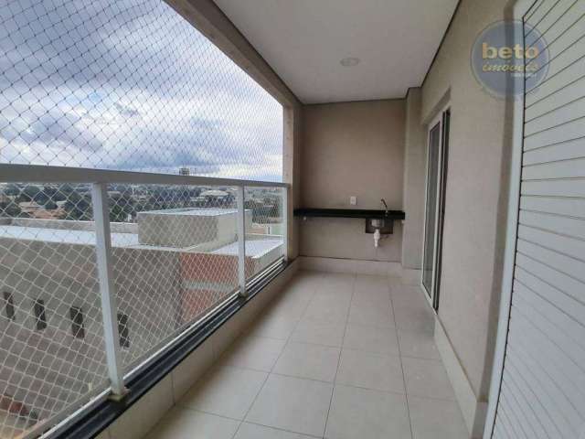 Apartamento com 1 dormitório para alugar, 52 m² por R$ 2.807,00/mês - Maktub Exclusive - Itu/SP