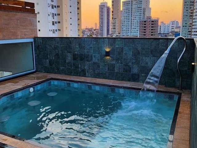 Vendo ou alugo cobertura com piscina ,03 dormitórios , suíte, 02 vagas de garagens.