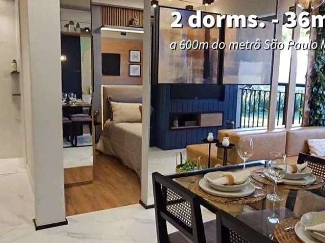 Apartamento com 38m² 1 ou 2 dormitórios | 550 metros da estação São Paulo Morumbi e Vila Sônia