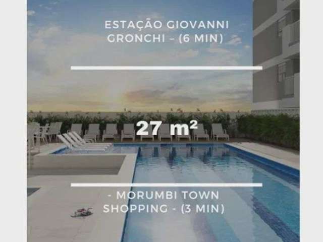 Apartamento Com Unidade De 27 a 49 m² - 1 a 2 Dorms, 0 a 1 vaga, 6 min da Estação Giovanni Gronchi