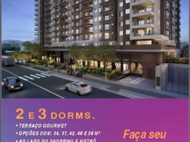 Lançamento de Apartamentos Em frente o Shopping Campo Limpo