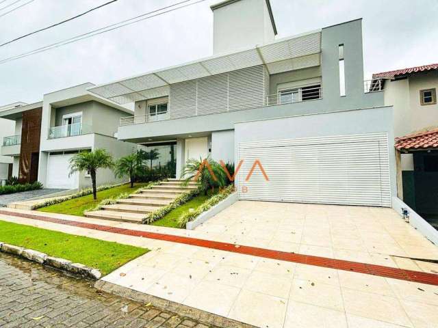 Casa em bairro nobre com 3 suítes à venda, 413 m² por R$ 6.200.000 - Jurerê Internacional - Florianópolis/SC