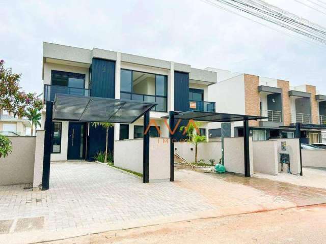 Casa com 3 dormitórios, sendo 1 demi suíte à venda, 126 m² por R$ 1.099.000 - Cachoeira do Bom Jesus - Florianópolis/SC