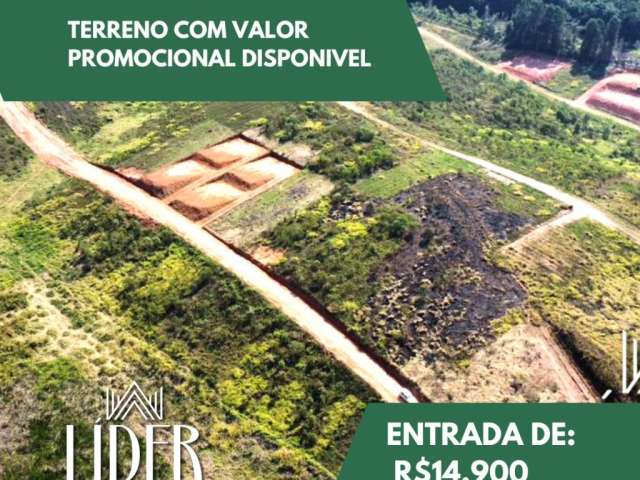 23e- TERRENO COM VALOR PROMOCIONAL DISPONIVEL, VALOR QUE CABE NO SEU BOLSO! AGENDE HOJE UMA VISITA!