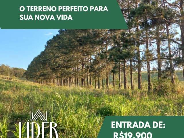 O terreno perfeito para sua nova vida! terreno com condições especiais!