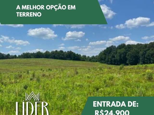 A melhor opção em terreno! acesso asfaltado e ótima localização! agende hoje uma visita!