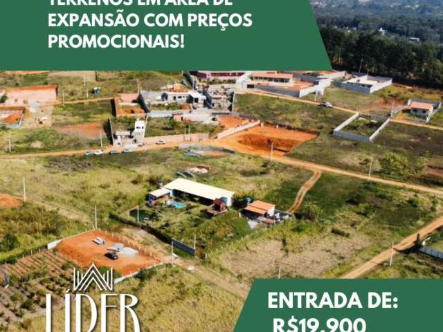 Terrenos em área de expansão com preços promocionais!