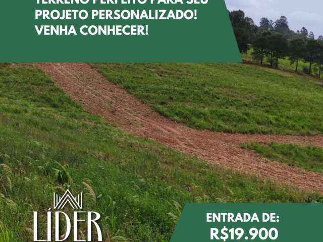 Terreno perfeito para seu projeto personalizado! venha conhecer!