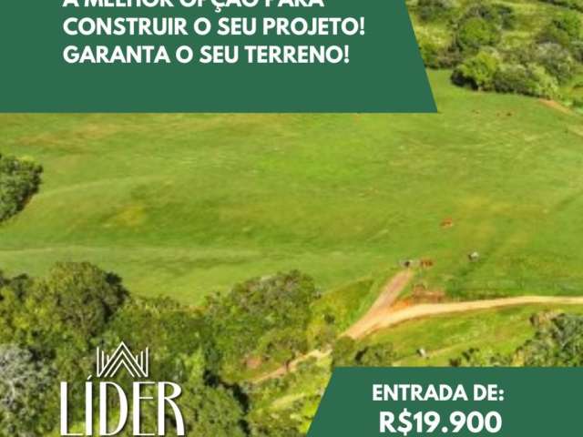 A melhor opção para construir o seu projeto! garanta o seu terreno!