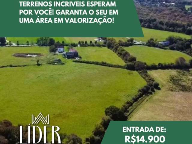 Terrenos incríveis esperam por você! garanta o seu em uma área em valorização!