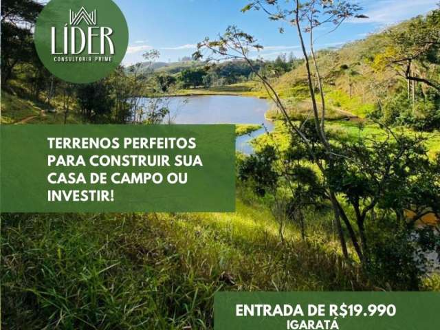 Terrenos perfeitos para construir sua casa de campo ou investir! clique e saiba mais!