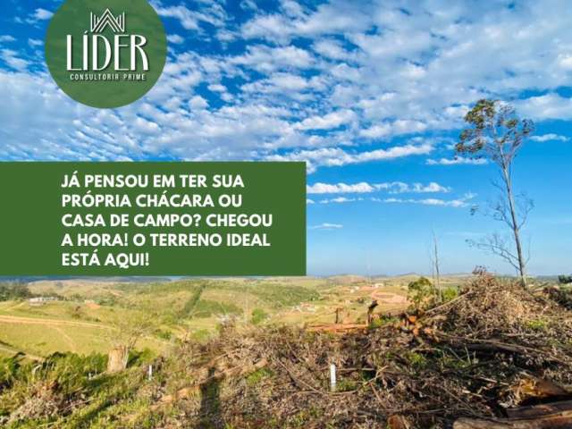 Já pensou em ter sua própria chácara ou casa de campo? o terreno ideal está aqui! venha conhecer!