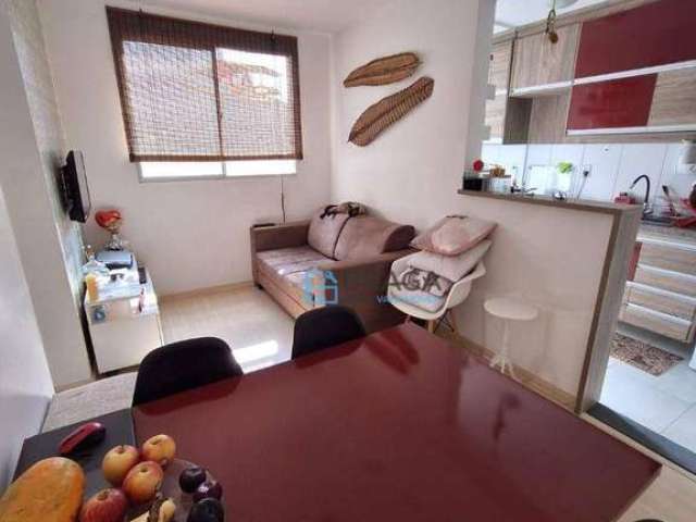 Apartamento com 2 dormitórios à venda, 56 m² por R$ 320.000,00 - Palmeiras de São José - São José dos Campos/SP