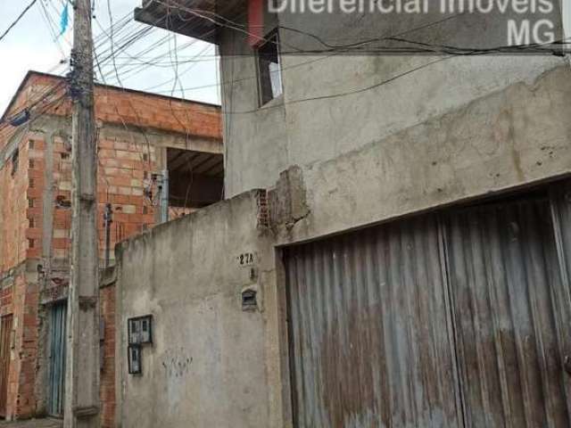 Casa para Venda em Contagem, Estaleiro, 3 dormitórios, 1 banheiro, 2 vagas