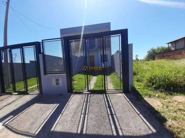 Casa à venda em Canoas Bairro Brigadeira 02 quartos com sacadas, 02 vagas.