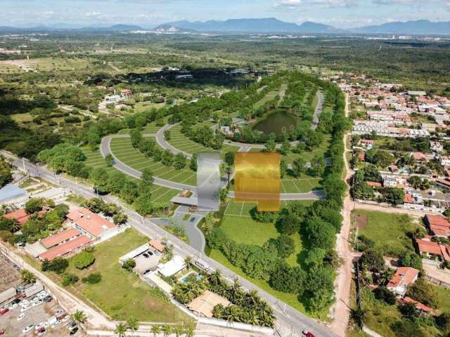 Terreno NASCENTE no Jardins do Lago Maxà venda, 242 m² por R$ 160.000 - Centro - Eusébio/CE