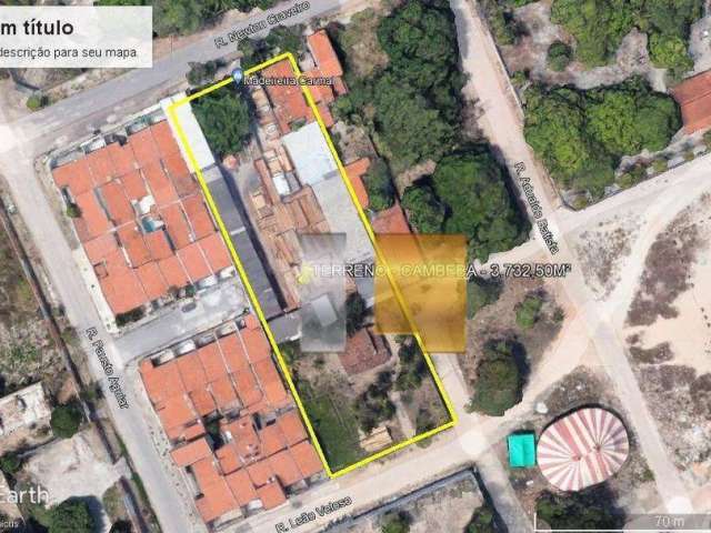 Terreno à venda, 3732 m² por R$ 7.017.100,00 - Cambeba - Fortaleza/CE