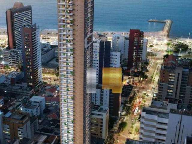 Apartamento com 2 dormitórios à venda, 60 m² por R$ 1.181.782,00 - Meireles - Fortaleza/CE