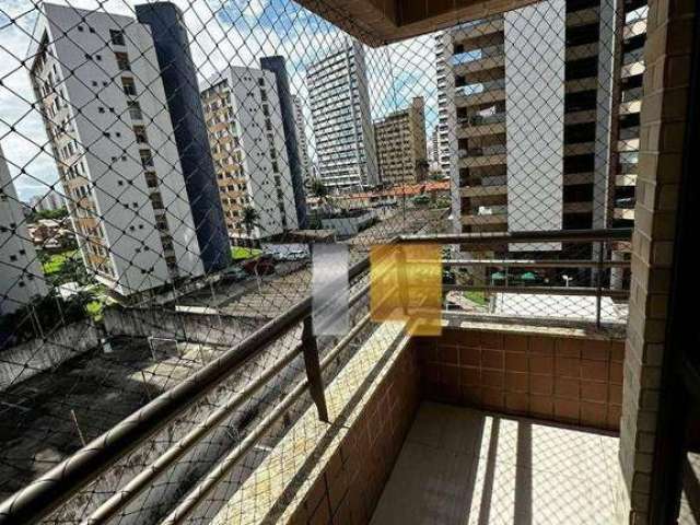 Apartamento com 2 dormitórios para alugar, 75 m² por R$ 4.852,00/mês - Meireles - Fortaleza/CE