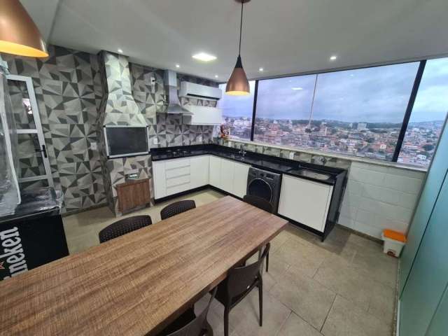 Apartamento com 3 quartos à venda na Rua Ubirajara Campos, Candelária, Belo Horizonte, 117 m2 por R$ 566.000