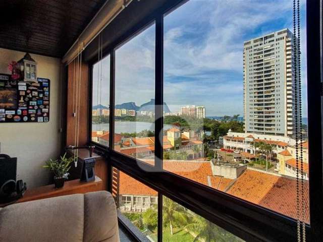 Apartamento com Vista Mar e Lagoa na Melhor Localização da Barra da Tijuca