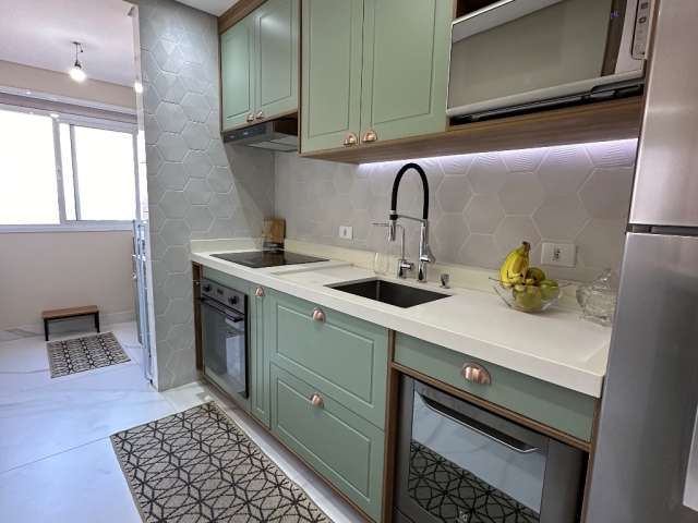 Excelente apartamento na Vila Bocaina, sacada grill