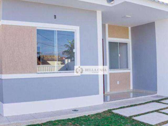 Casa com 2 dormitórios à venda, 74 m² por R$ 360.000 - Coqueiral - Araruama/Rio de Janeiro