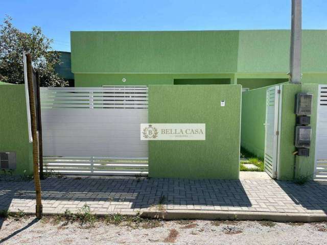 Casa com 2 dormitórios à venda, 64 m² por R$ 180.000 - Fazendinha - Araruama/RJ