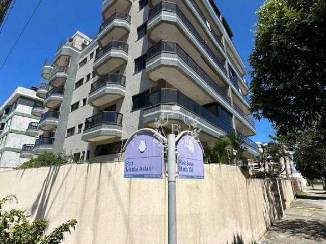 Apartamento com 3 dormitórios para alugar, 80 m² por R$ 3.500,00/mês - Braga - Cabo Frio/RJ