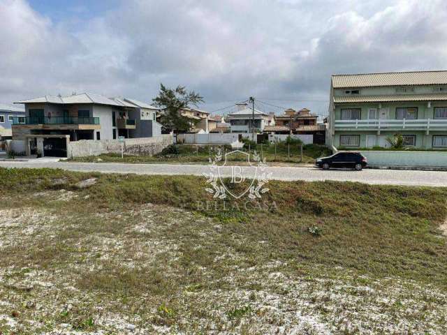 Terreno à venda, 392 m² por R$ 750.000,00 - Foguete - Cabo Frio/RJ