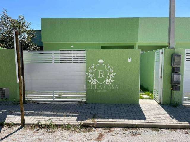 Casa com 2 dormitórios à venda, 64 m² por R$ 180.000,00 - Fazendinha - Araruama/RJ