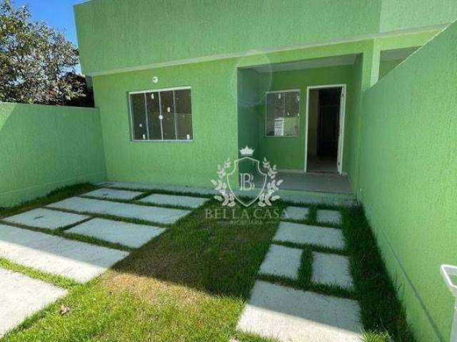 Casa com 2 dormitórios à venda, 64 m² por R$ 180.000,00 - Fazendinha - Araruama/RJ