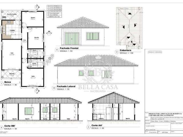 Casa com 3 dormitórios à venda, 88 m² por R$ 450.000,00 - Fazendinha - Araruama/RJ