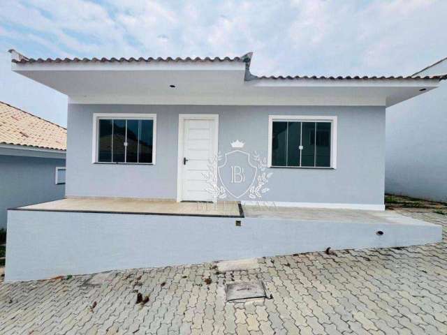 Casa com 2 dormitórios à venda, 68 m² por R$ 225.000,00 - Hospício - Araruama/RJ