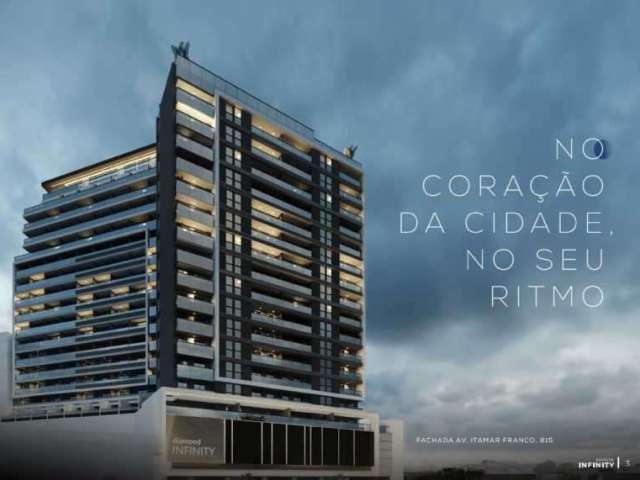 Apartamento com 2 quartos à venda na Avenida Presidente Itamar Franco, Centro, Juiz de Fora, 49 m2 por R$ 459.900